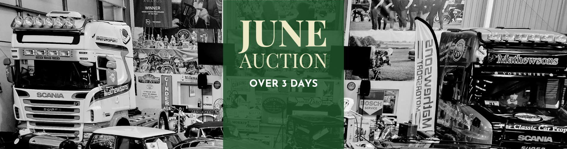 Mathewsons Classic Car Auctions in North Yorkshire